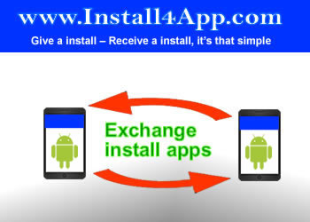 Install4App is a install exchange community android